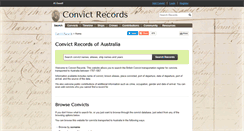 Desktop Screenshot of convictrecords.com.au